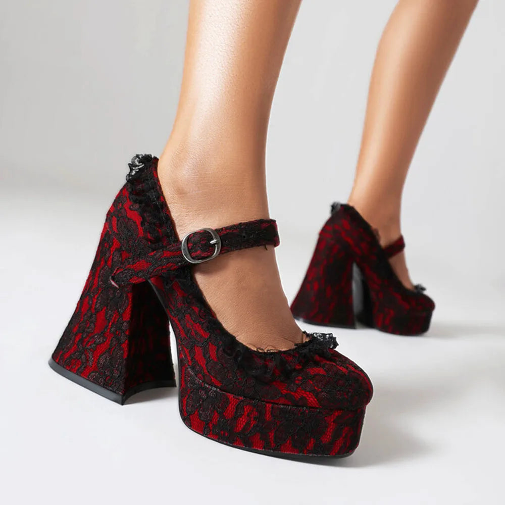 Rebel’s March High Heels