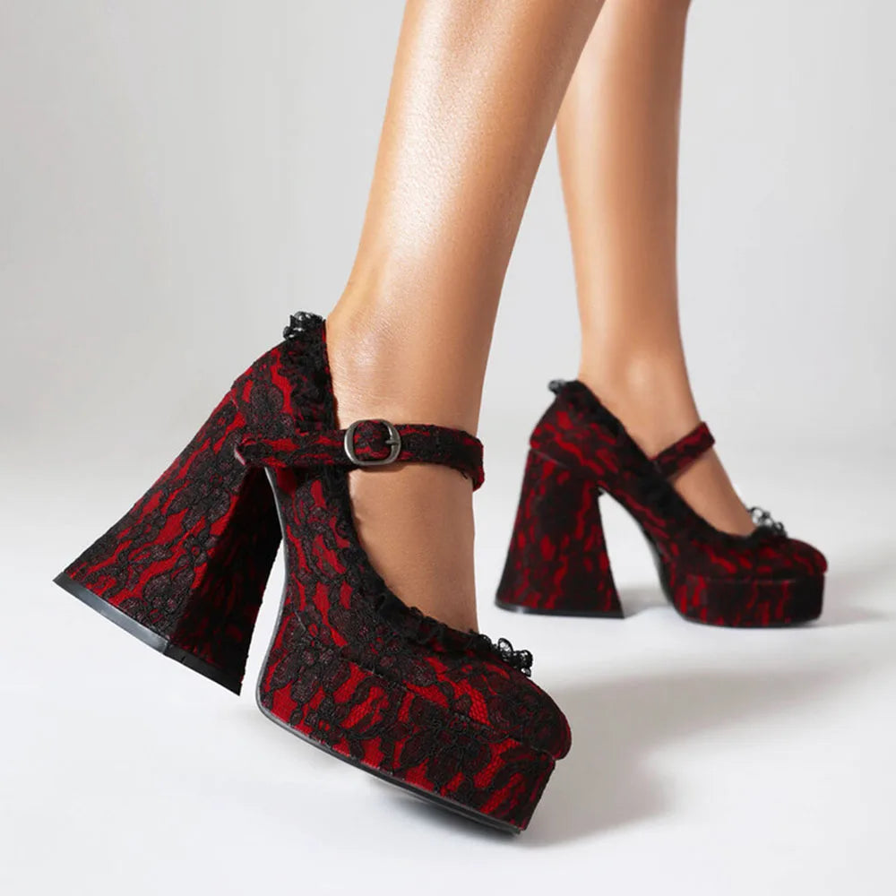 Rebel’s March High Heels